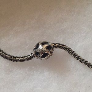Authentic Trollbeads Ocean, Silver 11314